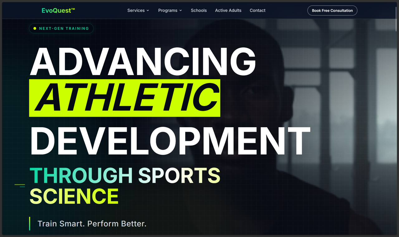 A bold launch system for a fitness brand with momentum.